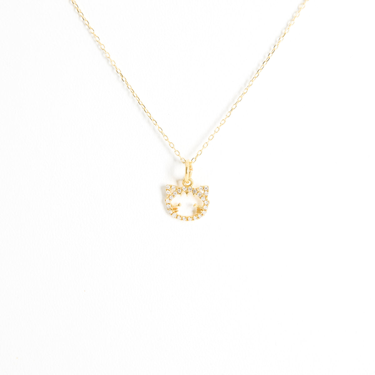 ANJA STELLA | Kitty Diamond Necklace